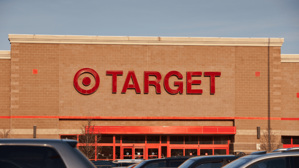 Exterior view of a Target store in an image