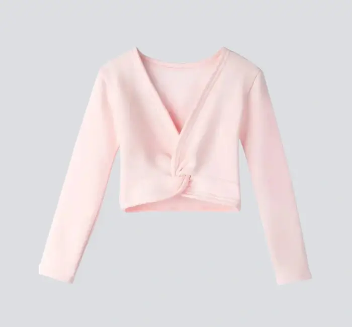 Pink Ballet Wrap Top