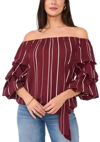 Vince Camuto Bubble Sleeve Blouse