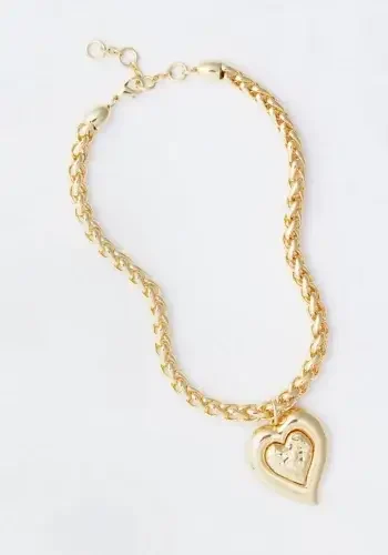 Gold Maxwell Heart necklace