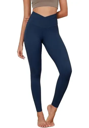 ODODOS Women's Cross Waist Yoga