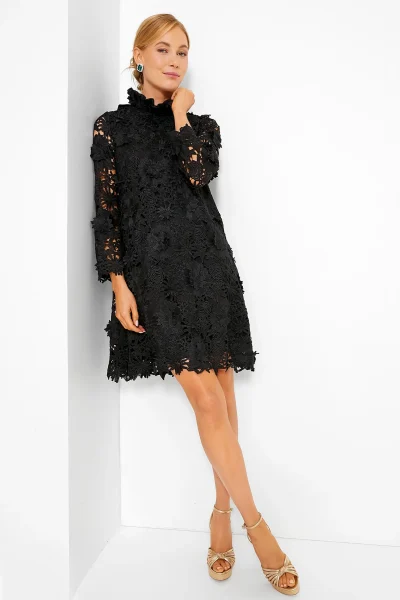 lace little black dress