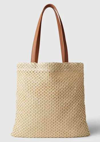 Straw Tote Bag