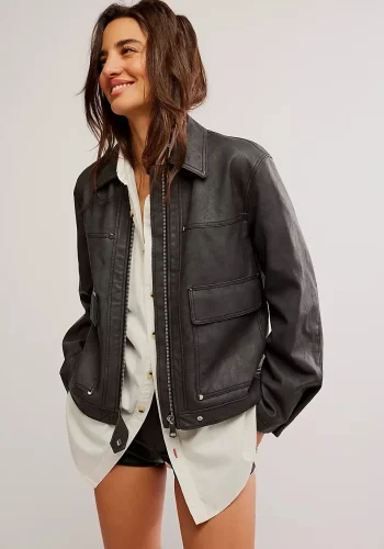 Blair Vegan Leather Jacket